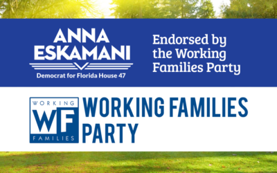 Working Families Party Endorses Anna V. Eskamani For Florida House District 47