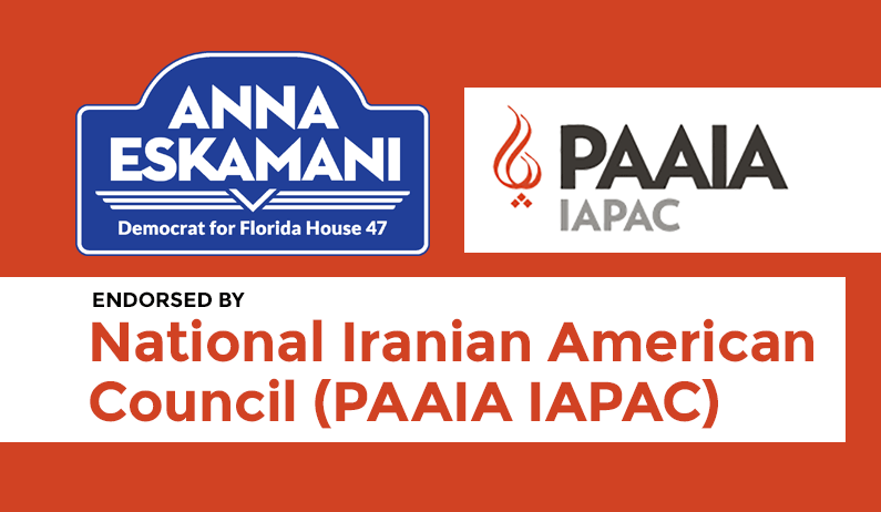 Iranian American Political Action Committee Endorses Anna V. Eskamani For Florida House District 47