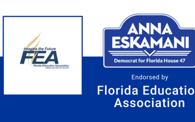 Anna V. Eskamani Receives the Endorsement of the Florida Education Association