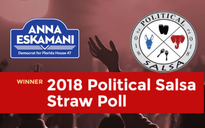 Anna V. Eskamani Wins 2018 Political Salsa Straw Poll