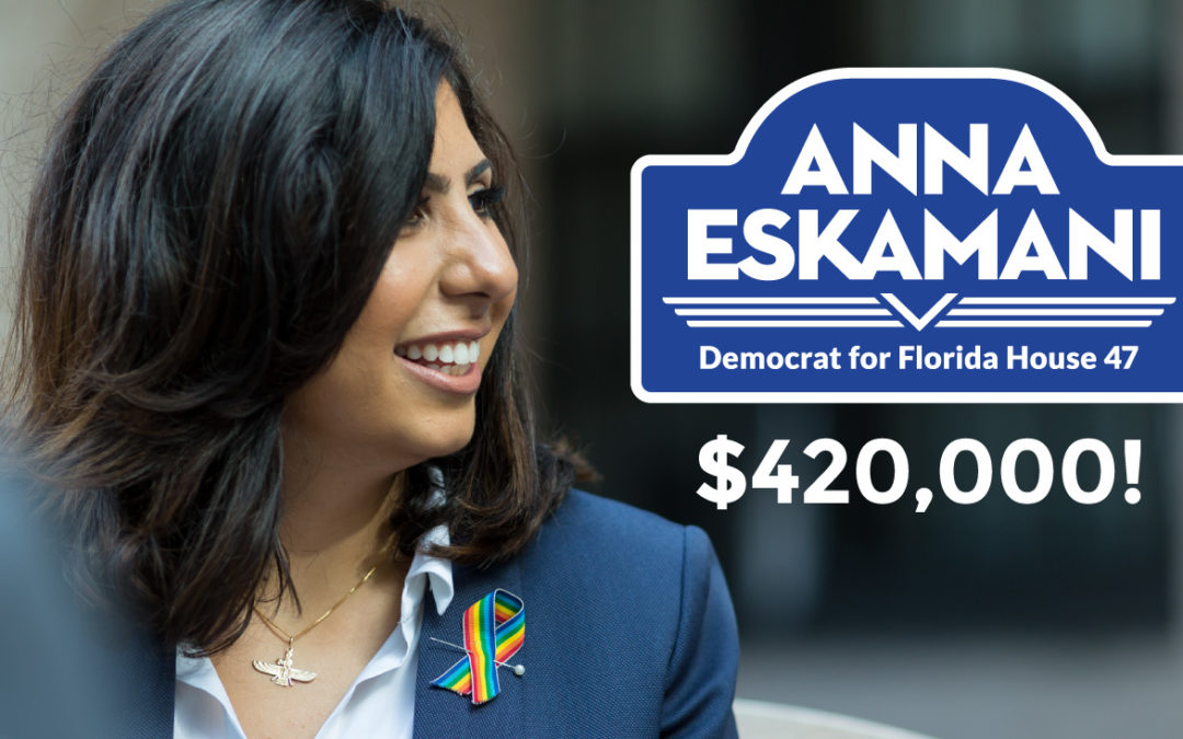 Anna V. Eskamani Raises More than $420,000