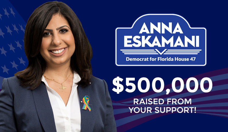 Anna V. Eskamani Raises $500,000 for HD47