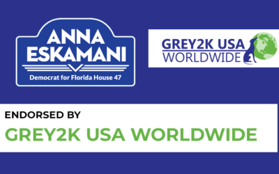 Anna V. Eskamani Endorsed by Grey2K USA WorldWide