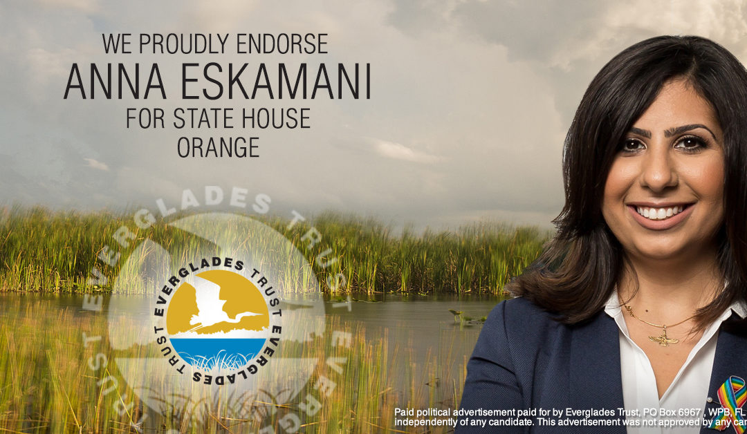 Anna V. Eskamani Earns Endorsement of Everglades Trust