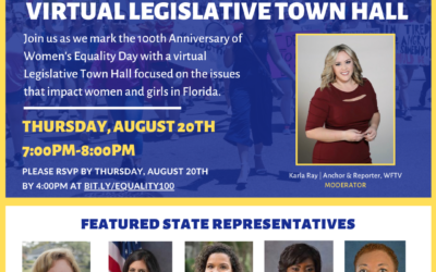 CENTRAL FLORIDA LAWMAKERS TO HOST WOMEN’S EQUALITY DAY EVENT