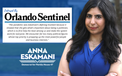 Anna Endorsed by the Orlando Sentinel