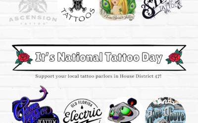 Supporting Small Business in HD47: National Tattoo Day