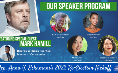 Rep. Eskamani Announces Speaker Line Up for 2022 Re-Election Kick Off Event Featuring Mark Hamill