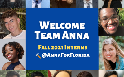 Representative Anna V. Eskamani Announces Fall 2021 Legislative Interns