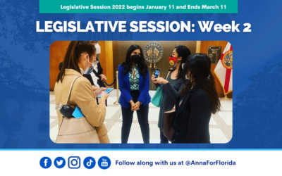 Your Week 2 Legislative Session Review from Team Anna