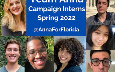 Representative Anna V. Eskamani Announces Spring 2022 Campaign Interns