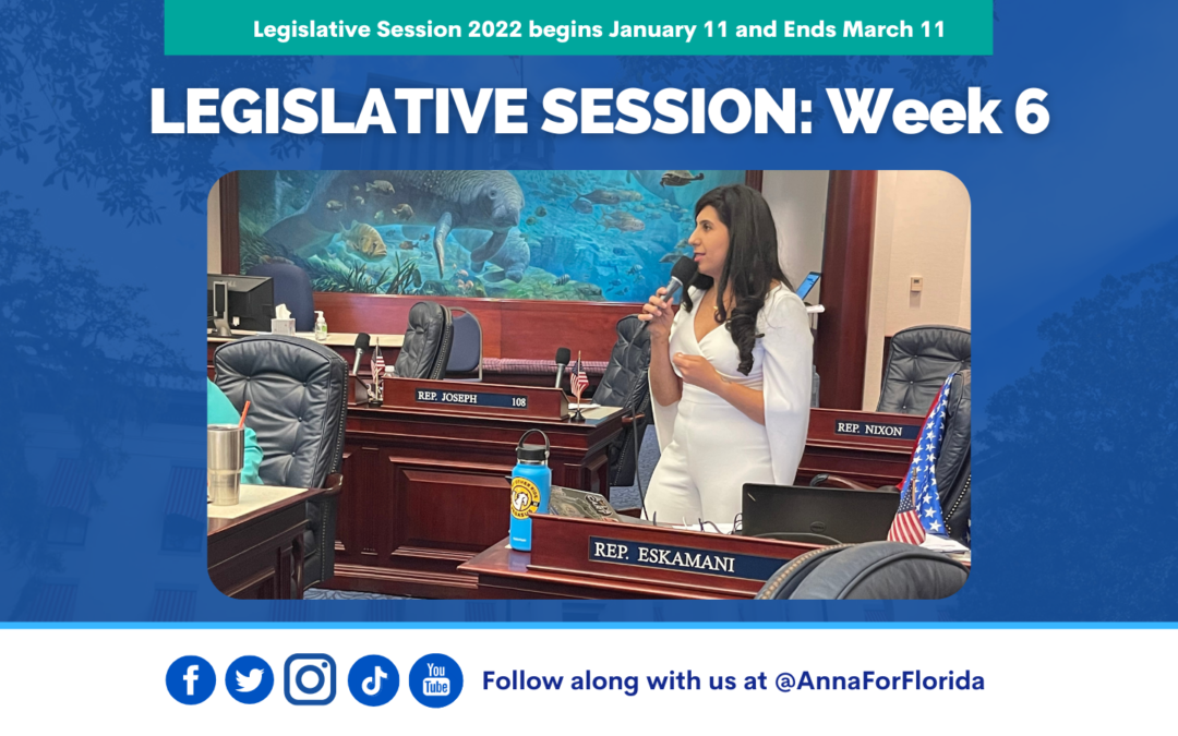 Your Week 6 Legislative Session Review from Team Anna
