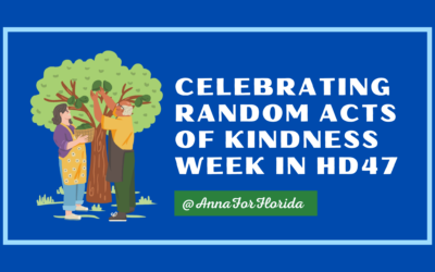 Celebrating Random Acts of Kindness Week in HD47