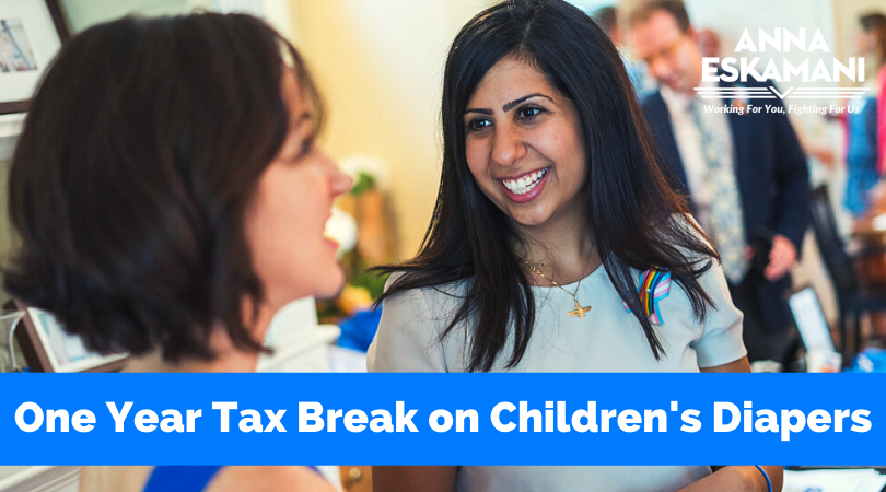 Representative Anna V. Eskamani Celebrates One Year Diaper Tax Break