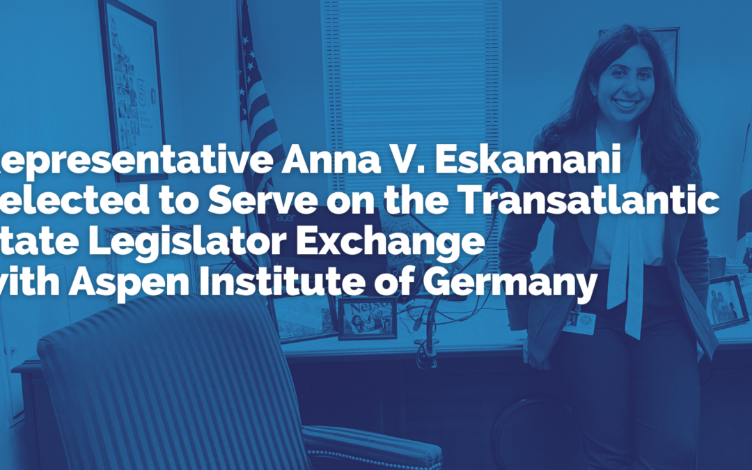 Representative Anna V. Eskamani Selected to Serve on the Transatlantic State Legislator Exchange with Aspen Institute of Germany