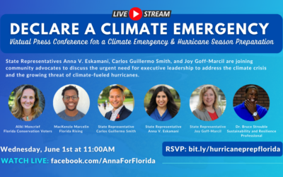 State Representative Anna Eskamani Calls on Governor Ron DeSantis to Declare a Climate Emergency