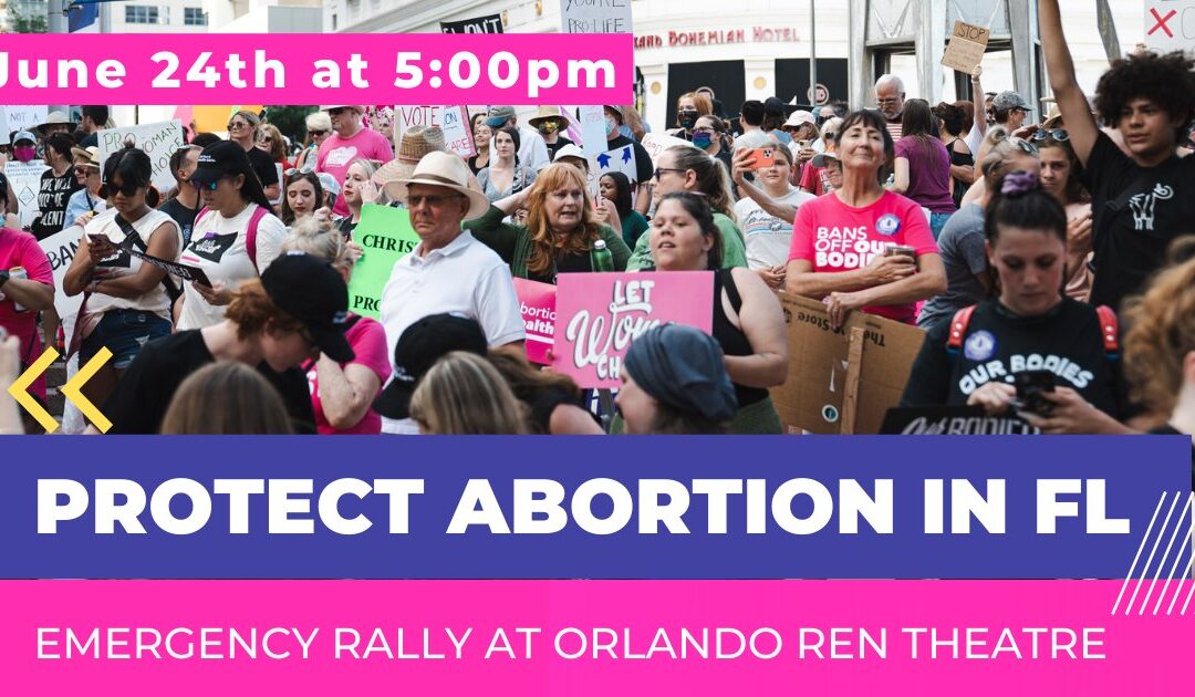 Rally For Abortion Rights in Orlando