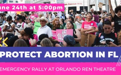 Rally For Abortion Rights in Orlando