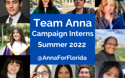 Representative Anna V. Eskamani Announces Summer 2022 Campaign Interns