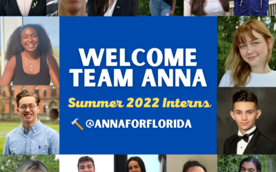 Representative Anna V. Eskamani Announces Summer 2022 Legislative Interns