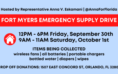 Ways To Help: Local Supply Drives for Hurricane Ian