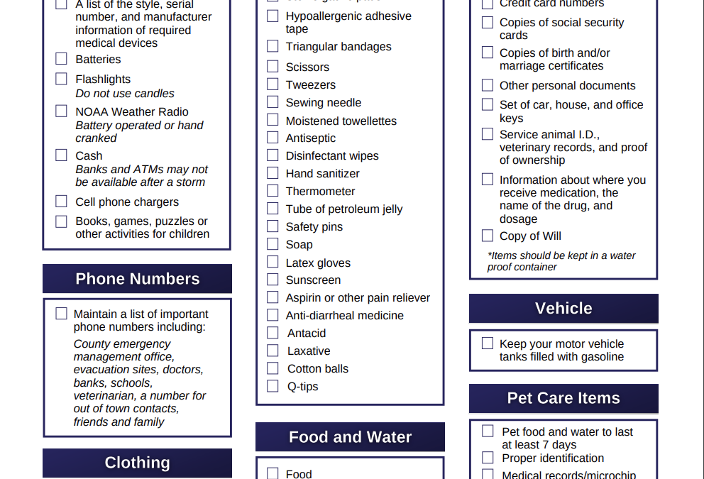 Preparing for Hurricane Ian 🌀