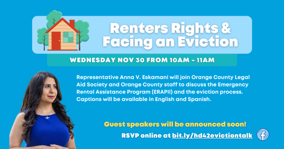 Representative Anna V. Eskamani Hosts Virtual Event Focused On Renters ...