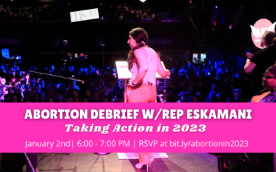 Representative Anna V. Eskamani Launches New Year with Virtual Debrief on Abortion Access in Florida