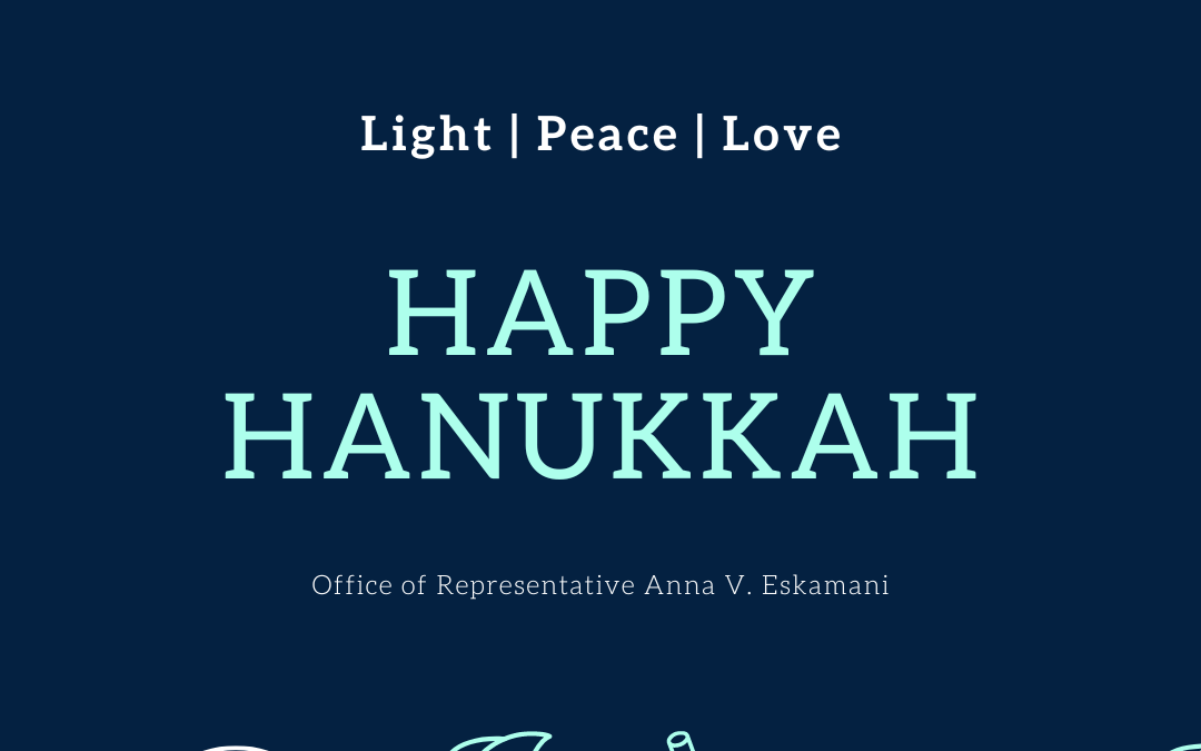 Happy Hanukkah  From Team Anna 🕎