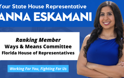 Representative Eskamani Re-Appointed as Ranking Member of Ways & Means Committee