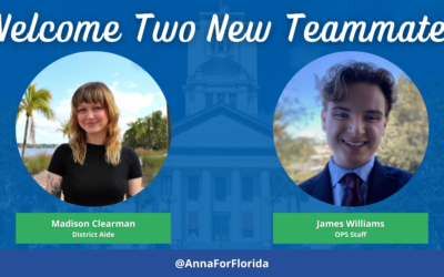 Representative Anna V. Eskamani Announces Two New Legislative Staffers