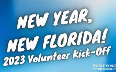 New Year, New Florida: People Power for Florida’s 2023 Volunteer Kickoff!