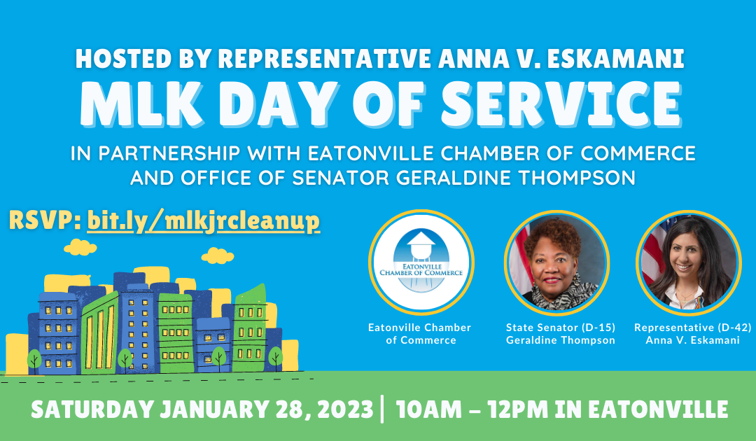 Representative Anna V. Eskamani to Host Martin Luther King Jr. Day of Service Community Cleanup in Eatonville