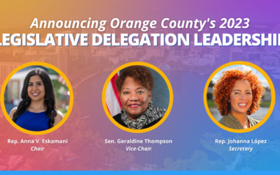 Rep. Eskamani Elected as Chair of the Orange County Legislative Delegation Meeting