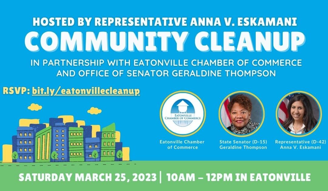 Representative Anna V. Eskamani to Host Community Cleanup in Eatonville