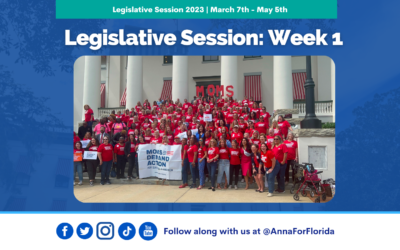 Team Anna Update: Week 1 of Legislative Session in Tallahassee