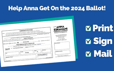 Help Anna Get Back on the Ballot for 2024 🗳️