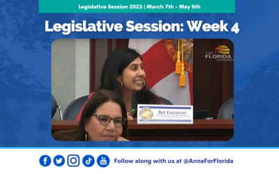 Team Anna Update: Week 4 of Legislative Session in Tallahassee