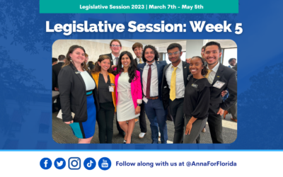 Team Anna Update: Week 5 of Legislative Session in Tallahassee