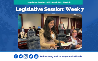 Team Anna Update: Week 7 of Legislative Session in Tallahassee
