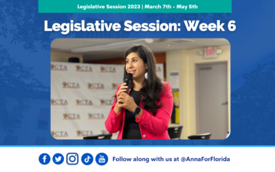 Team Anna Update: Week 6 of Legislative Session in Tallahassee