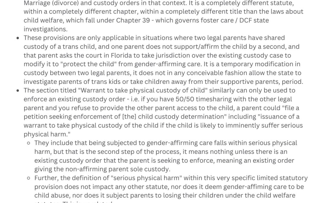 Impact of SB254 in the Version That Passed