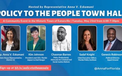 Representative Anna V. Eskamani Hosts Town Hall In the Historic Town of Eatonville to Address 2023 Legislative Session