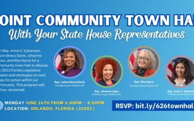 Representative Anna V. Eskamani Hosts Joint Town Hall on 2023 Legislative Session with Orange County Lawmakers