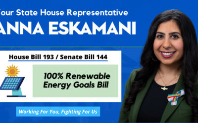Representative Anna V. Eskamani & Senator Lori Berman Re-File 100% Renewable Energy Goals Bill