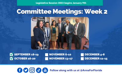 Team Anna Update: Committee Week 2 Update from Tallahassee