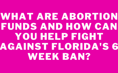 What are abortion funds and how can you help fight against Florida’s 6 week ban?