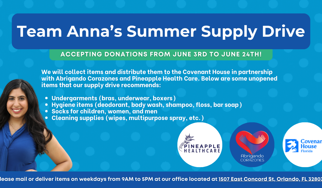 Representative Anna V. Eskamani is Hosting a Summer Supply Drive in Collaboration with Community Partners