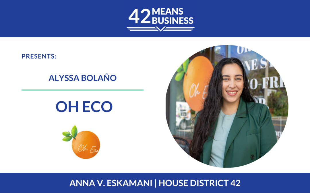 Plastic Free July in House District 42: Oh Eco