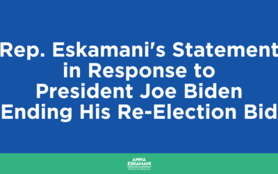 Rep. Eskamani’s Statement in Response to President Joe Biden Ending His Re-Election Bid